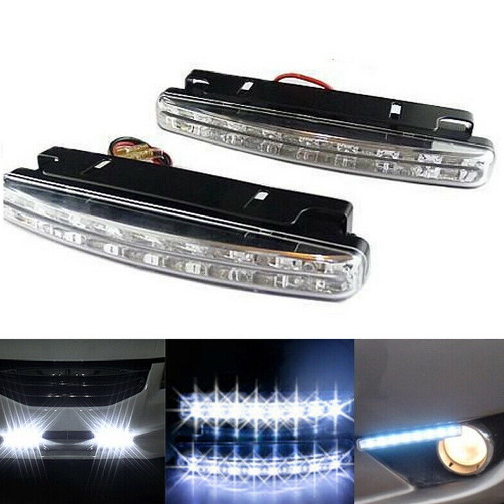 Led-tagfahrlichter Für Autos, Nebelscheinwerfer, Maximale Leistung (wattmax).