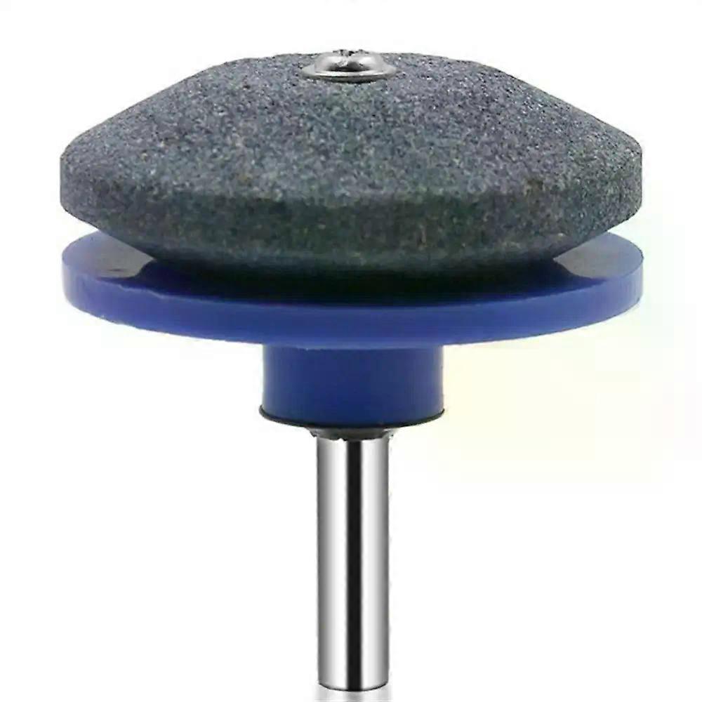 Schleifscheibe Für Rasenmäher (1/2 Stück), Kompatibel Mit Bohrmaschine, Schleifstein Und Gartenwerkzeug