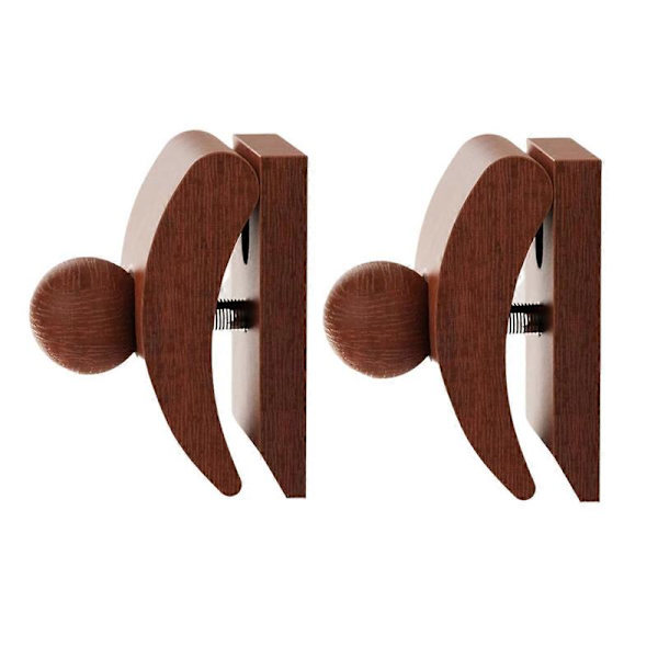 Wandhaken, Wanddeckenhalter, Deckenclips, Teppichhalter, Wandclips Aus Holz, 2er-set