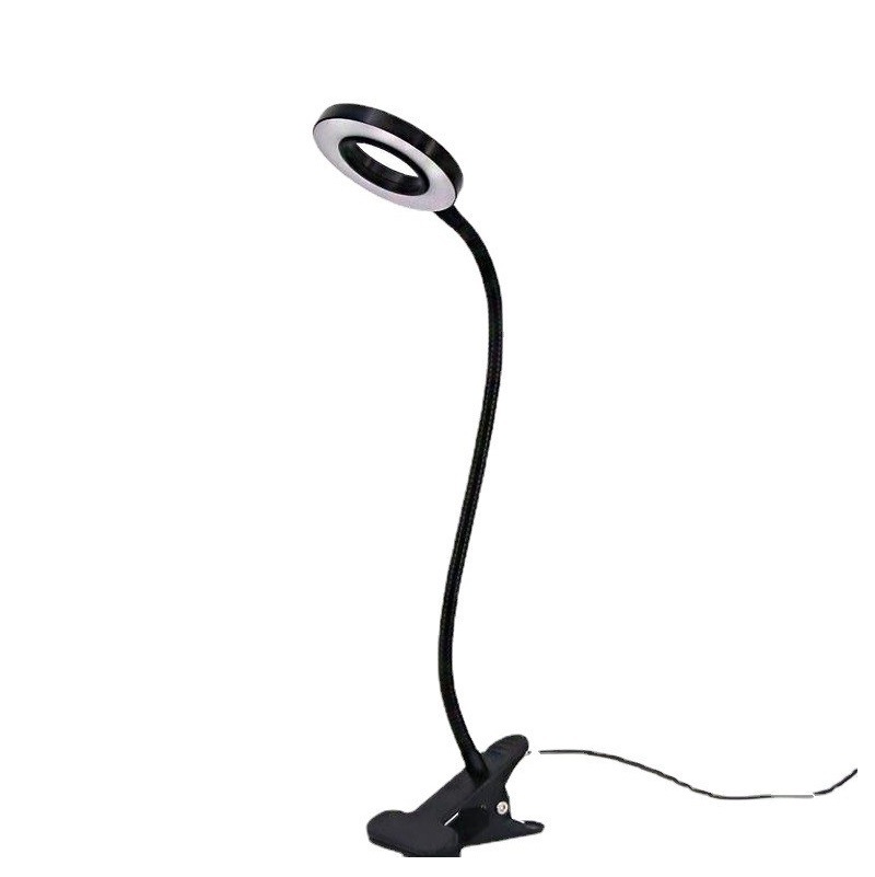 48-zoll-led-schreibtischlampe Mit Klemme, 360° Flexible Lampe Mit Clip Zum Lesen, 3 Modi