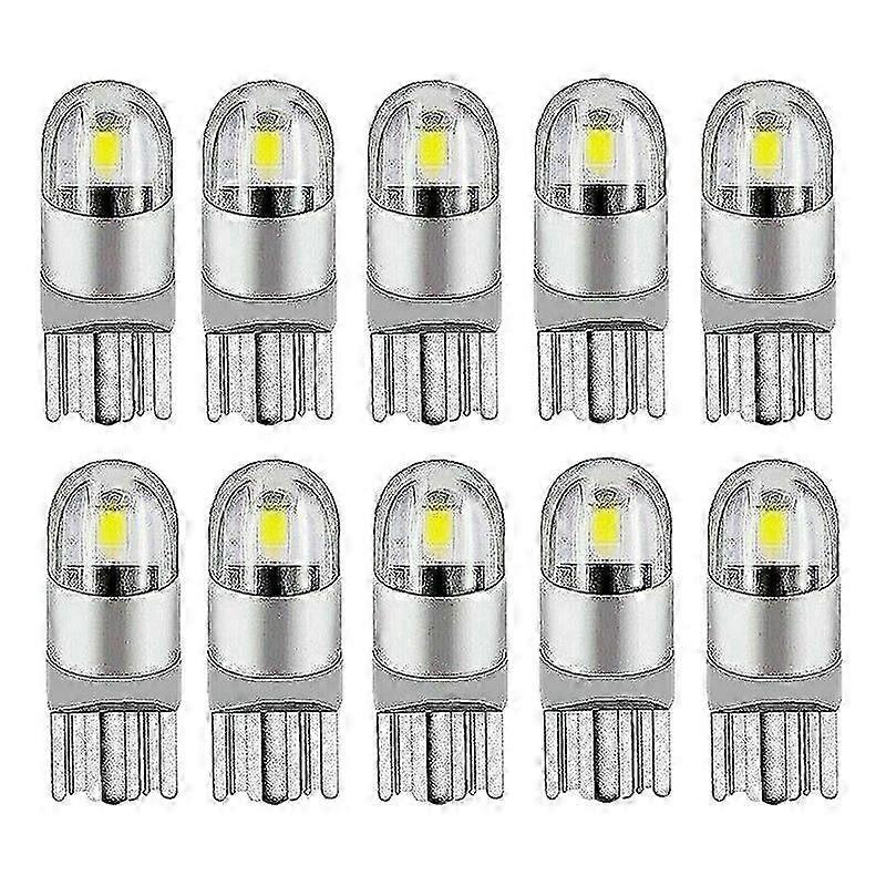 10er-packung T10 168 194 W5w 6000k Canbus Led-lampen, Kompatibel Mit Seitenmarkierungsleuchten, Weiß