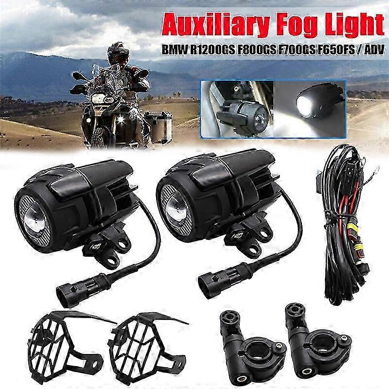 Led-frontnebelscheinwerfer Für Motorräder, Kompatibel Mit R1200gs, R1250gs Adv, F80gs Und F703gs.