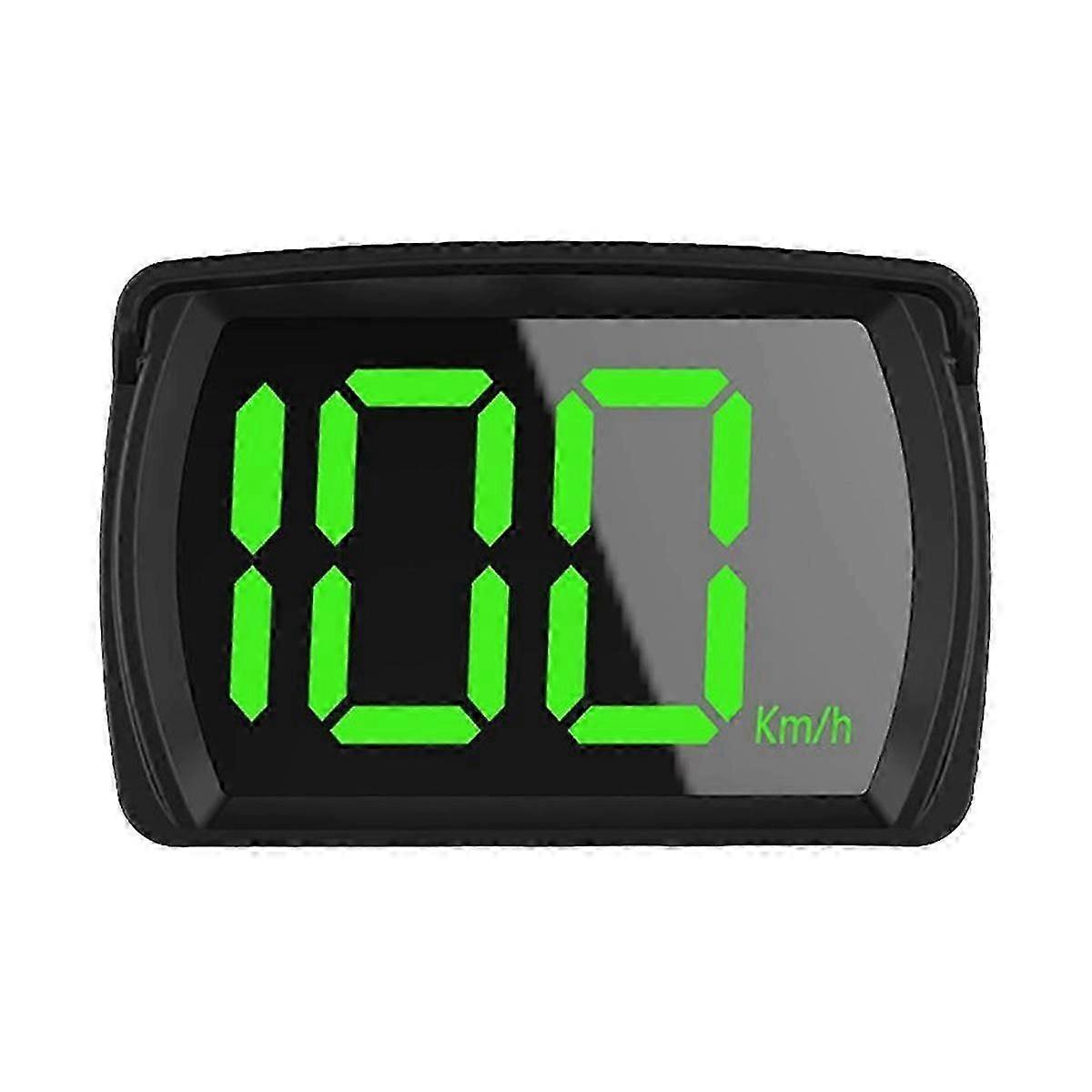 Universeller Digitaler Gps-tachometer Mit Erinnerungsfunktion, Hd-lcd-bildschirm, Einfache Installation, Große Schrift, Kompatibel Mit Allen Fahrzeugen.