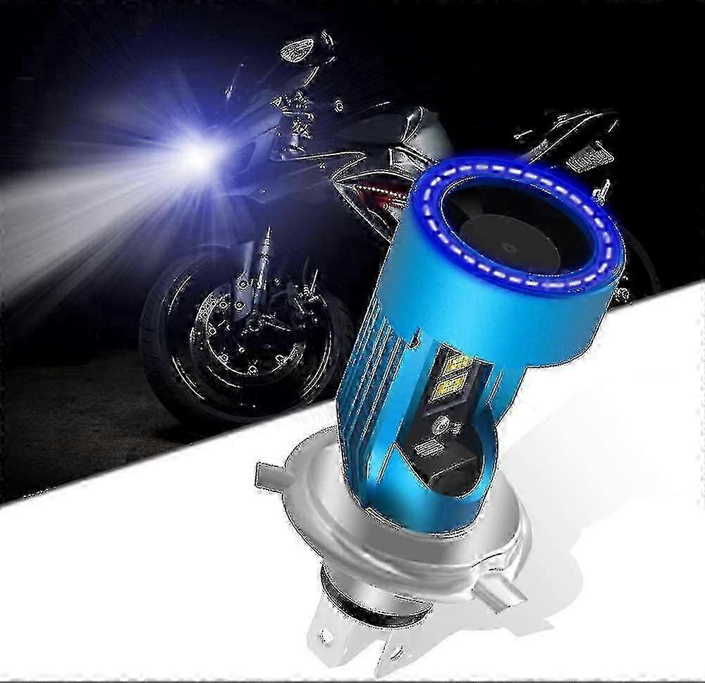 H4 Hs1 2600lm 12v Led-motorradscheinwerfer, Fern-/abblendlicht, Ersatz Für Halogenlampe