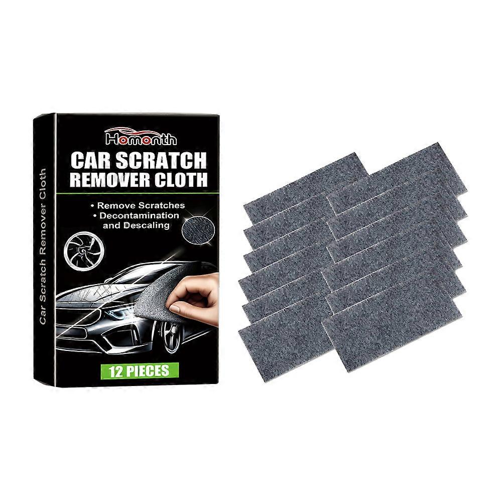 12 Nano-glitzertücher Für Autokratzer, Nano-zaubertücher Zur Kratzerentfernung