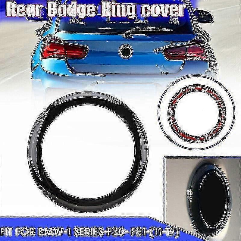 Heckemblem, Kofferraumring, Passend Für Bmw 1er F20 F21 M140i M135i, Glänzend Schwarz