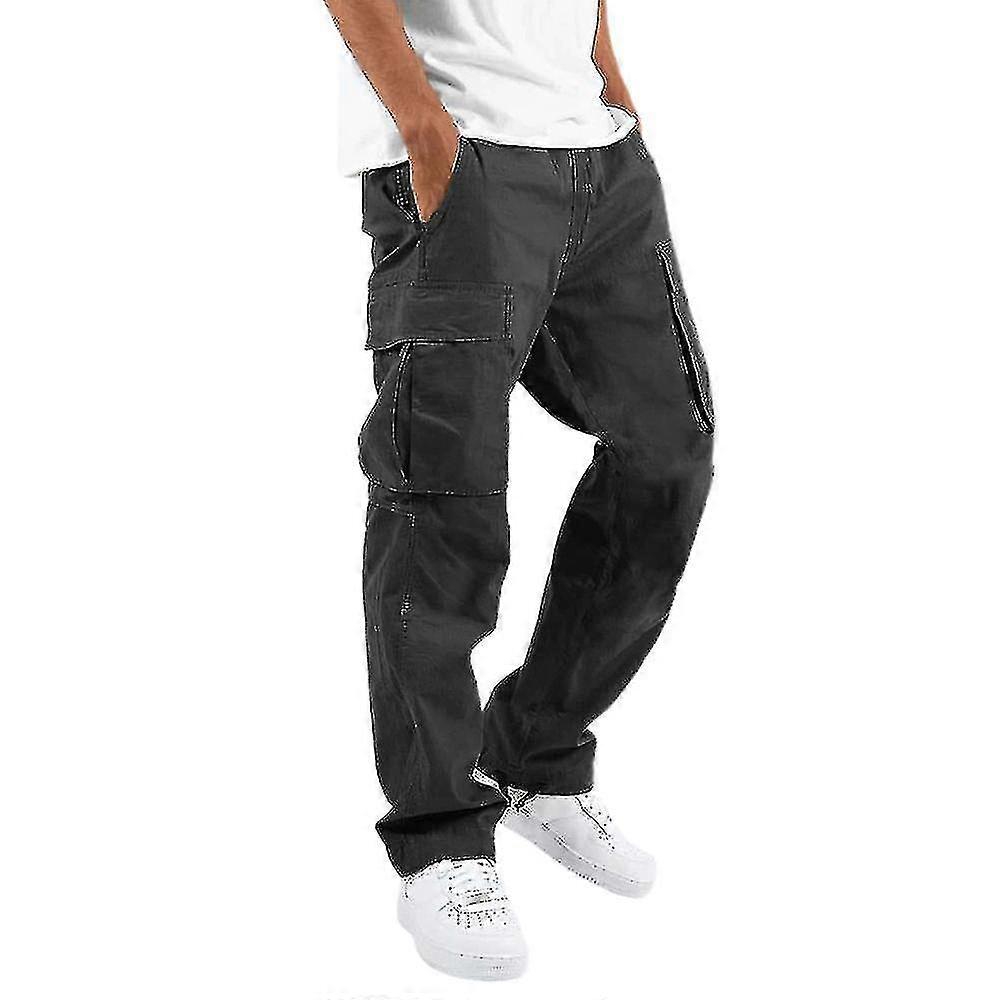 Lässige Herren-cargohose Mit Mehreren Taschen