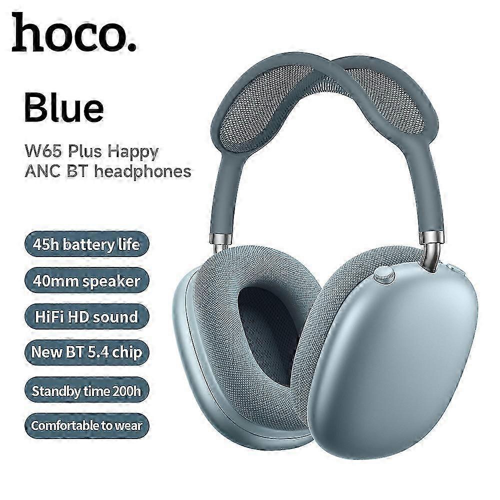 W65 Plus Max Anc Bluetooth-kopfhörer Mit Geräuschunterdrückung, Große Größe, Mit Magnetischen Ohrstöpseln