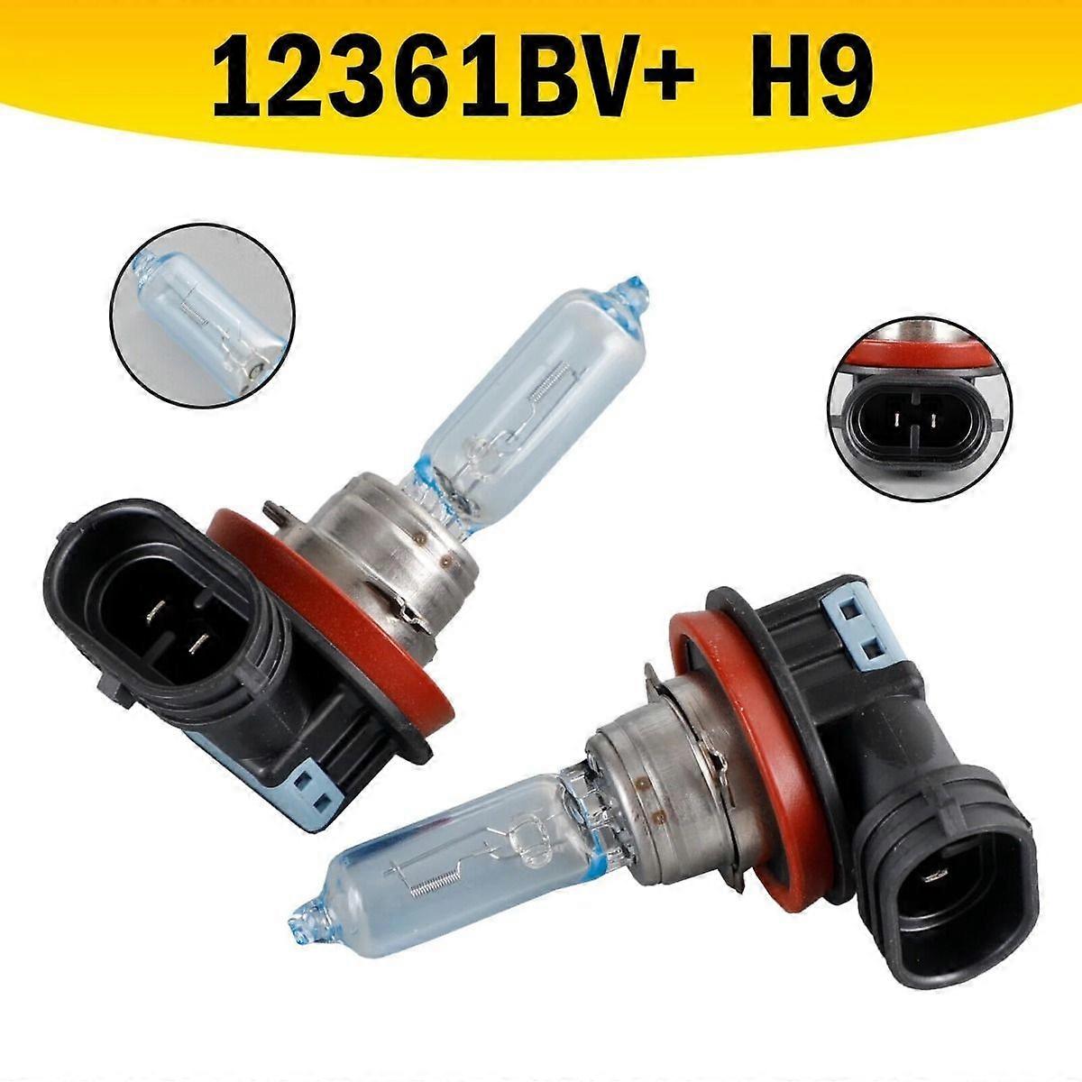 Kompatibel Mit Philips Bluevision 4000k H9 12v65w Pgj19-5 12361bv+s2 Ep Scheinwerferlampen
