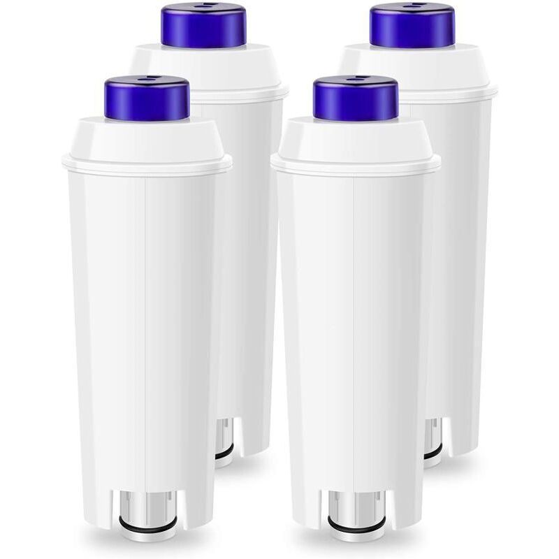 4er-pack Dlsc002 Filter Für Delonghi Magnifica S, Dinamica, Ecam, Esam, Etam, Primadonna, Bco Und Ec Serien Kaffeemaschinen, Delonghi Wasserfilterkartuschen