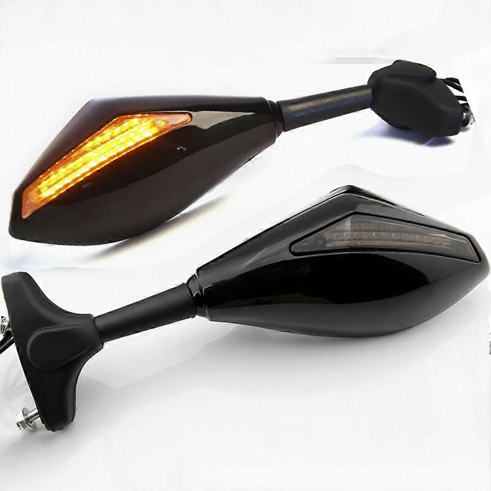 Rennspiegel Mit Led-blinkern Für Honda Cbr 600 F3 F4 F4i Motorräder (kompatibel Mit Den Meisten Modellen)