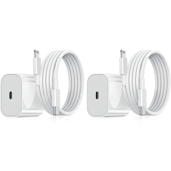2er-pack Iphone-ladegeräte – Schnellladeadapter + 20-w-usb-c-kabel, Weiß 2er-pack Samsung-ladegeräte (20 W, Weiß) Samsung (20 W, Weiß) Samsung (20 W, Weiß)