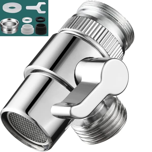 Umstellventil Für Küchenarmatur – Steuerventil Kompatibel Mit Armatur/t-stück Mit Ventil – 3-wege