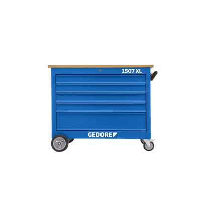 1507 XL 04010 Rollwerkbank mit 5 Schubladen