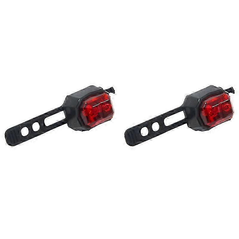 2 Usb-wiederaufladbare, Wasserdichte Fahrradrücklichter Im Karat-design, Fahrradzubehör