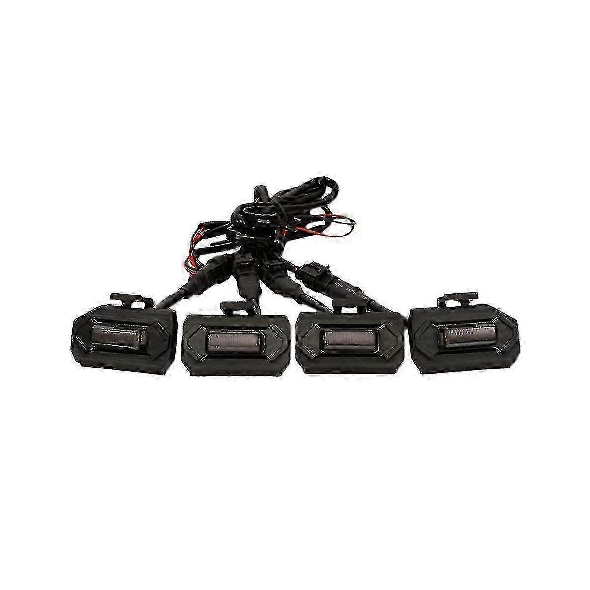 Set Mit 4 Led-frontleuchten, Außenbeleuchtung, Getönte Optik, Autozubehör
