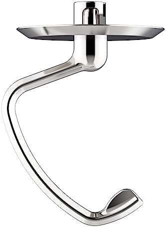 Knethaken Aus Poliertem Edelstahl Für Kitchenaid Küchenmaschinen, Kompatibel Mit Kippköpfen Von 4,5 Bis 5 Litern.