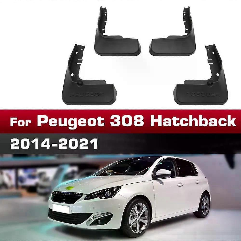 Displayschutzfolie Kompatibel Mit Peugeot 308 Schrägheck (2014–2021) – 4er-pack Spritzwassergeschützte Schutzfolien