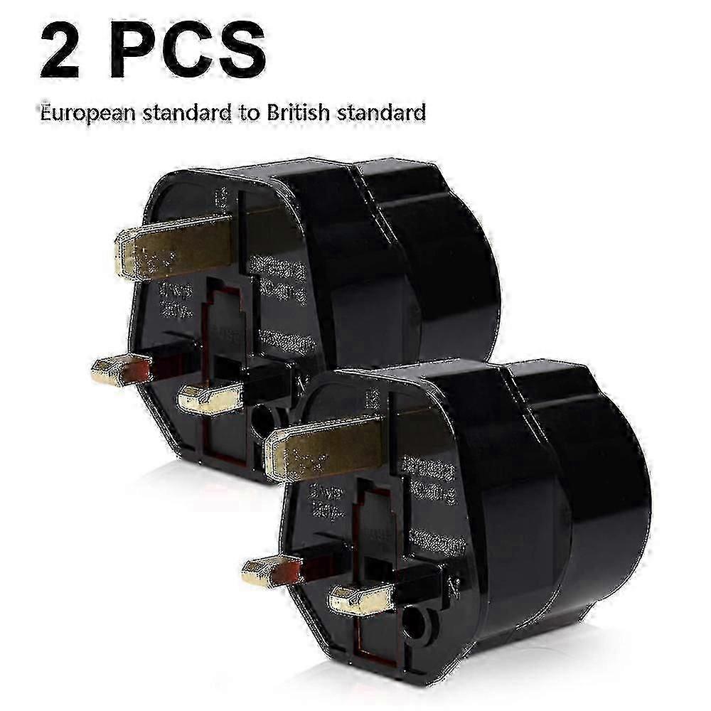 Reiseadapter – Netzadapter Kompatibel Mit Britischen Steckern – Reiseadapter Auf Europäischen Stecker – Reiseadapter