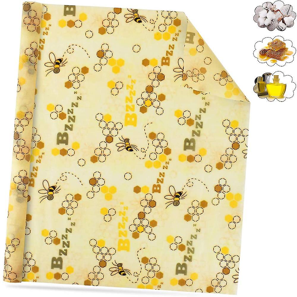3-teiliges Set Inklusive Bienenwachs-geschenkpapier Und Wiederverwendbaren Bio-bienenwachstüchern
