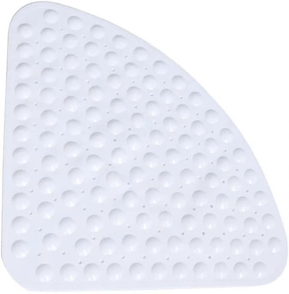 Rutschfeste Duschmatte, Badematte, 54 X 54 Cm, Weiß
