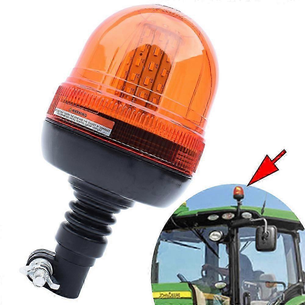 Rotierende Led-signalleuchte, Kompatibel Mit John Deere Traktoren Und Lkw, Flexible, Blinkende Gelbe Notleuchte, Blinksignalleuchte Für Forst- Und Agraranwendungen