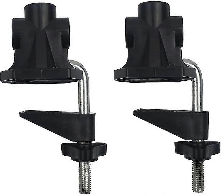 Universelle Klemme, Kompatibel Mit Mikrofonen, Mikrofonständern Und Tischlampen (schwarz, 2 Stück)