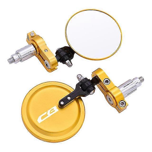 Runde, Klappbare Seitenspiegel Mit 7,6 Cm (3 Zoll) Durchmesser Für Honda Cb125r, Cb650r, Cb190r, Cb250r, Cb300r, Cb400, Cb500x Und Cb1000r Motorräder