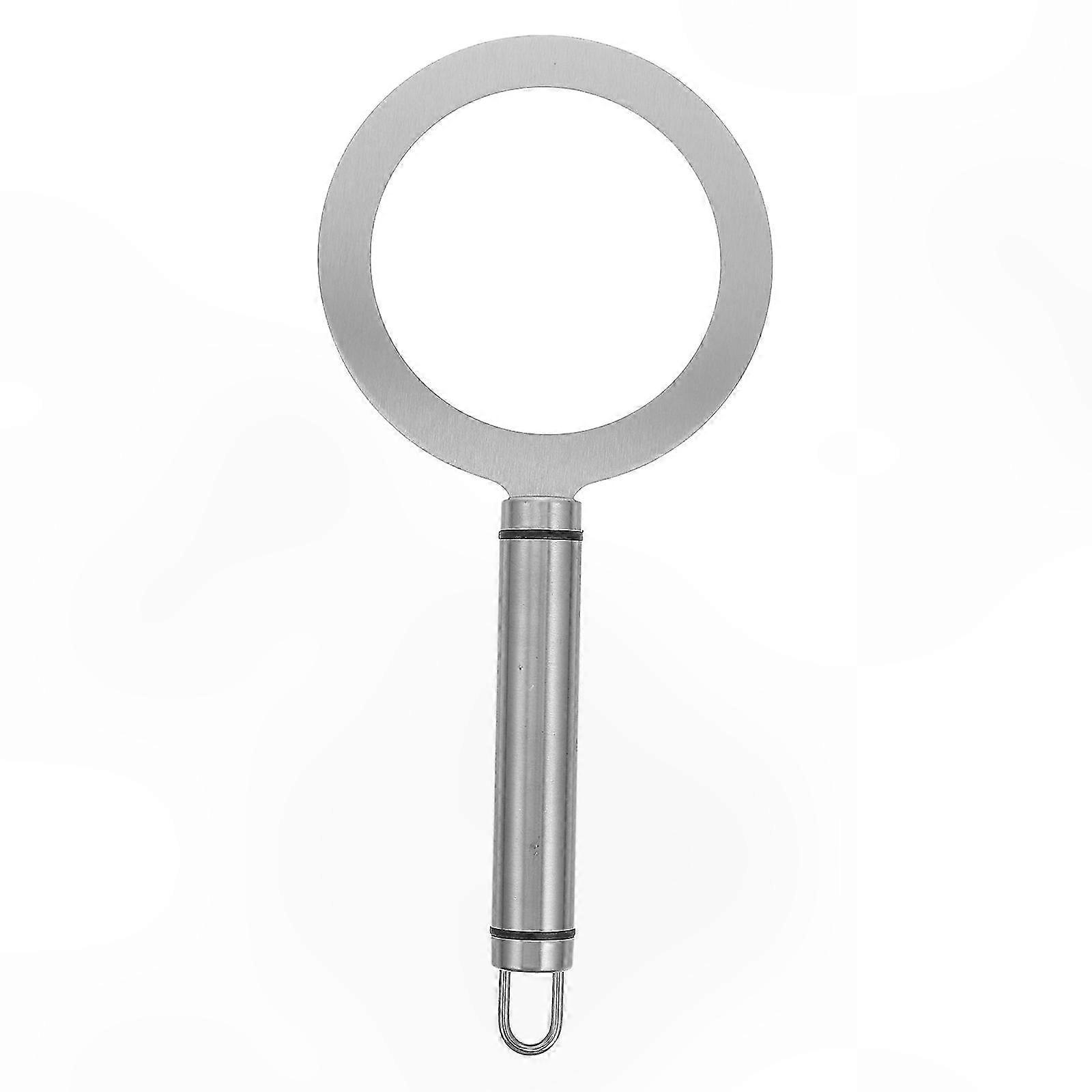 Crème-brûlée-ring Aus Edelstahl, Milchbecherschutz, Küchenutensilien-set Aus Silber