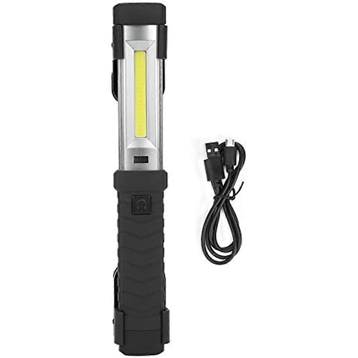 Ritoeasysports Wiederaufladbare Cob-multifunktionsarbeitsleuchte, Usb-ladefunktion, Ideal Für Reparaturen Und Outdoor-camping, Kompatibel Mit Heim-, Notfall- Oder Holzbearbeitungsanwendungen.
