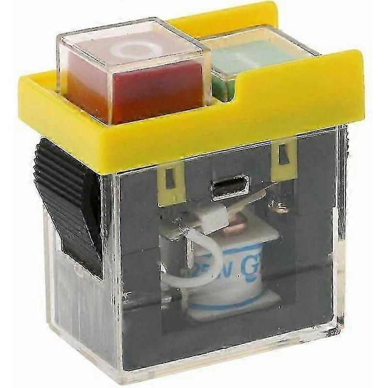 Ein-/ausschalter, Elektromagnetischer Druckknopf, Kompatibel Mit Säulenbohrmaschinen, Wasserdichtes Design Für Sicheren Betrieb Auch Unter Anspruchsvollen Bedingungen.