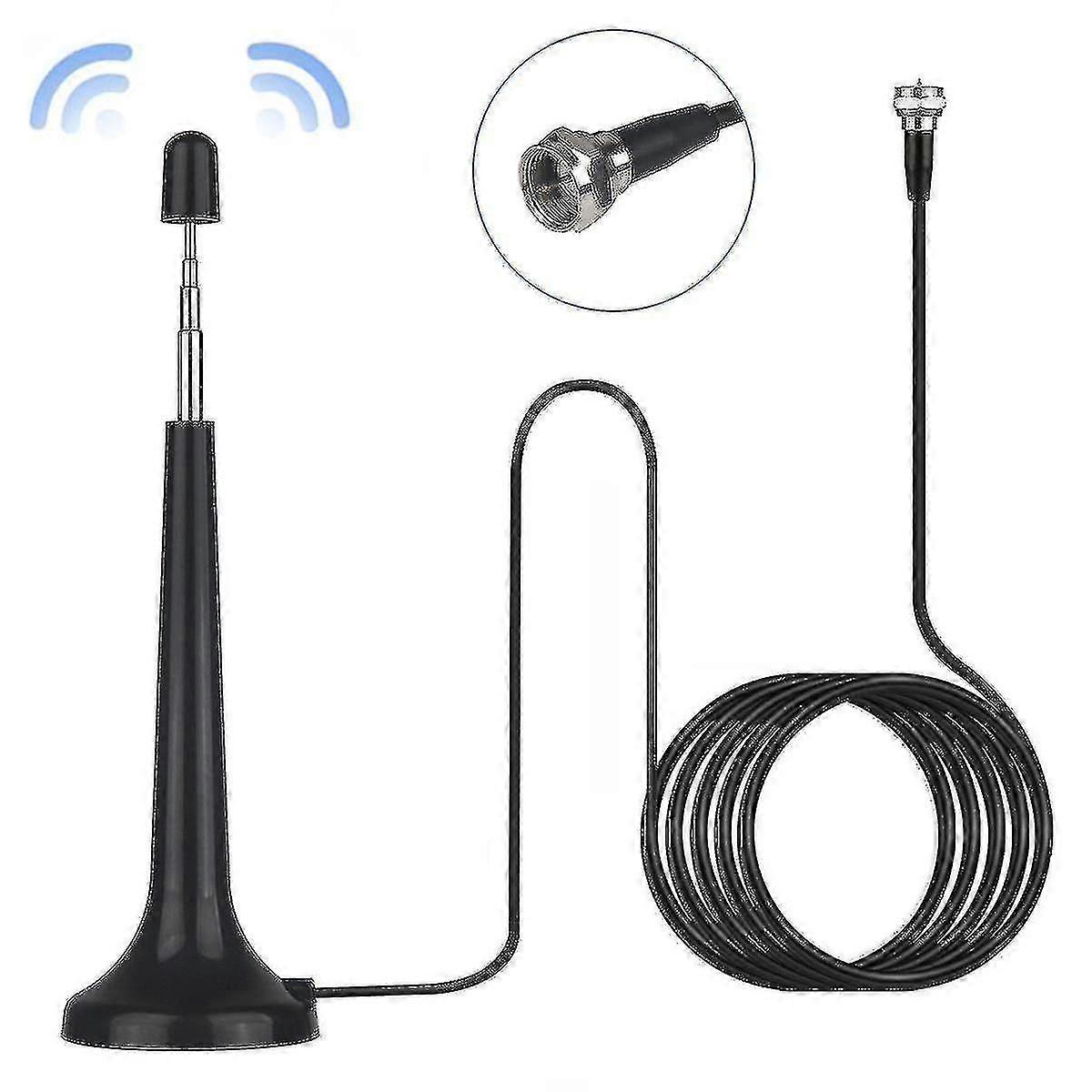 Radioantenne Kompatibel Mit Zimmerradios, Fm-antennenkabel Kompatibel Mit Tuner, Stereoanlage Kompatibel Mit Verstärker, Für Den Heimgebrauch