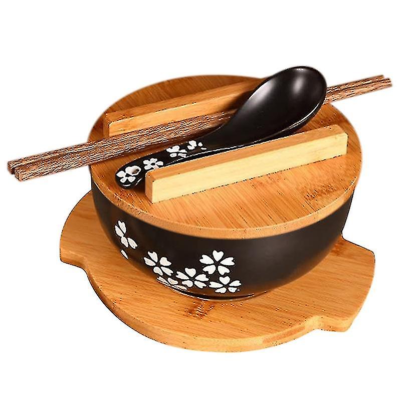 Japanische Ramen-schale Aus Keramik, Handbemalt, Retro-stil, 16,5 Cm