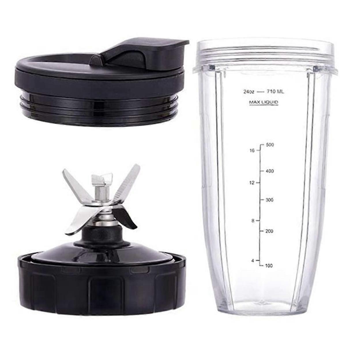 Ersatzteile Für Ninja-standmixer: 710 Ml (24 Oz) Schüssel Mit 7 Klingen Und Extraktionsklinge, Für Nutri Ninja Auto Iq Bn801