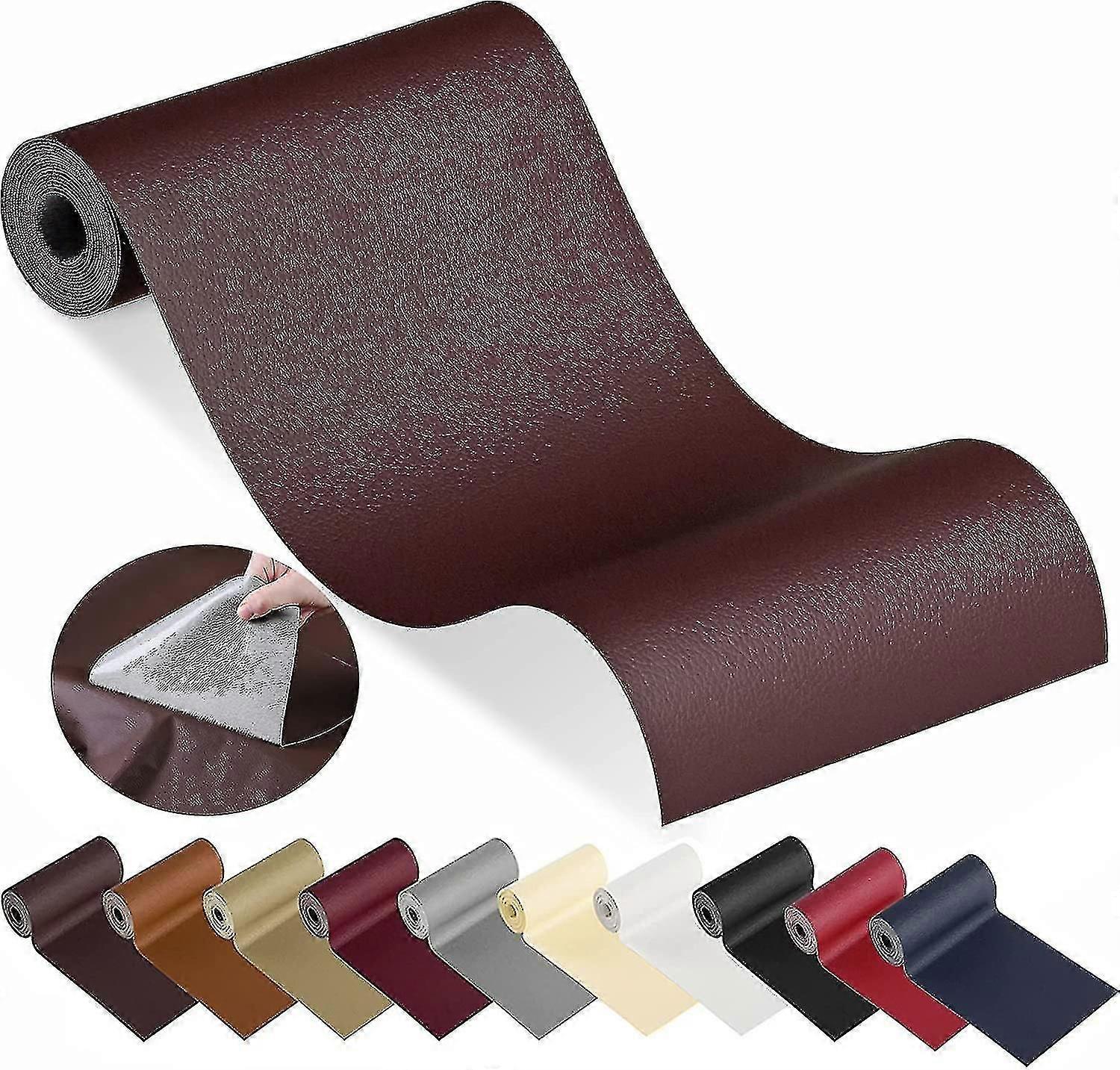 Selbstklebender Reparaturflicken Für Leder, Renovierungsaufkleber Für Sofa, Autositz Oder Stuhl.