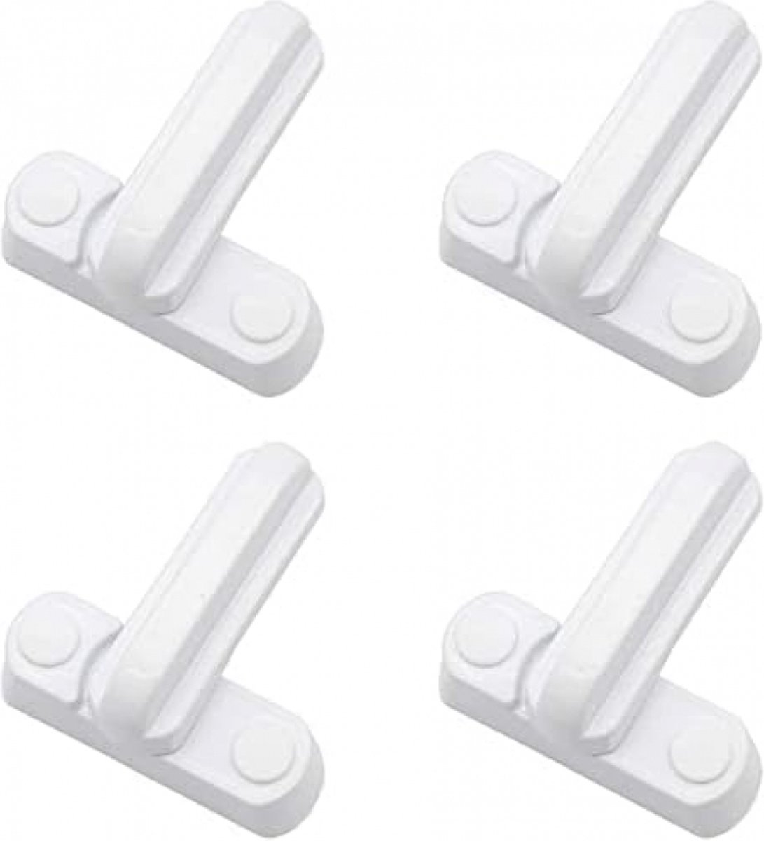 Sicherheits-verriegelungsset Für Zuhause, Schlösser, Türgriffstopper, Für Haustüren, Schränke, Fenster, 4-teilig.