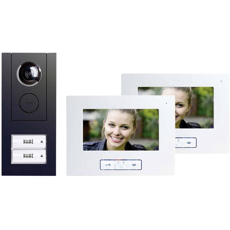 [neuwertig] B-ware M-e Modern-electronics Video-türsprechanlage Vistus Vd Alu 6720 A Anthrazit 2 Eh