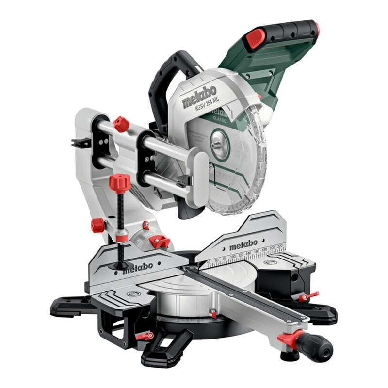 [neuwertig] B-ware Metabo Kappsäge Kgsv 254 Mc Säge Werkzeug Präzise Schnittfunktion Grau 725x490mm