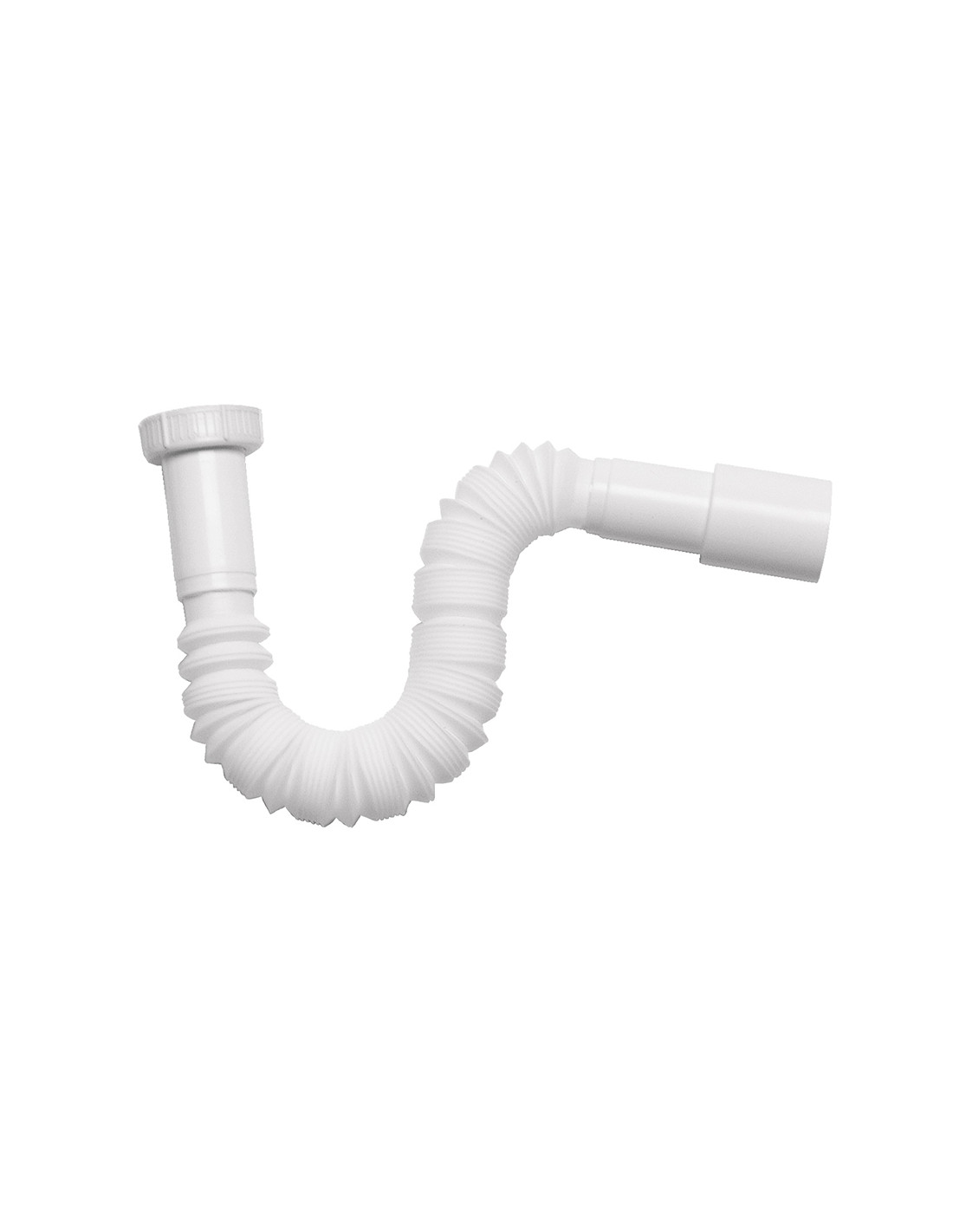 5 Erweiterbare Siphons Mit Kunststoffmutter 1" 1/4