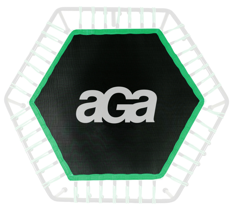 Aga Sprungmatte, Sprungtuch Für Fitness-trampolin 130 Cm Grün