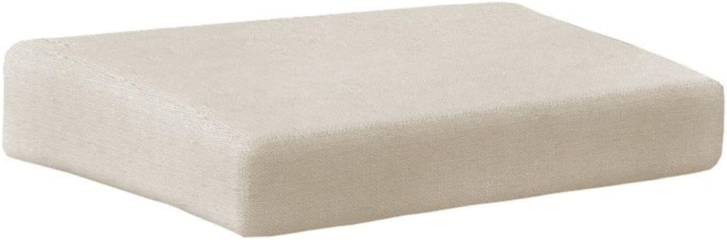 Chilly Pilley Gartenkissen Für Polyrattan Möbel Gartenstuhlauflagen Hochlehner Sitzpolster Sitzkissen Gartenstuhl Waschbar Abnehmbar Mit Reißverschluss (sitz 60x60x15 Creme)