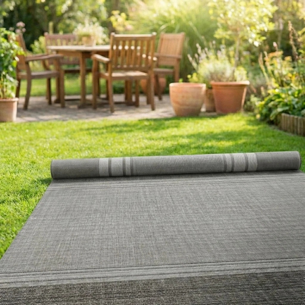 Arisol Standard Streifenmatte Grau/schwarz 300 X 400 Cm