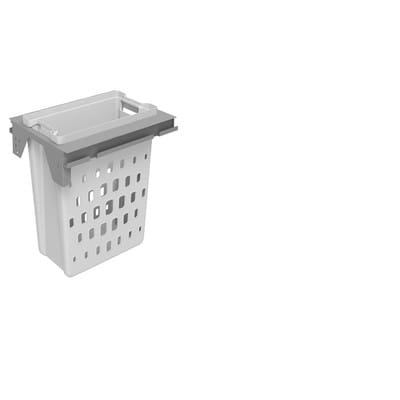 Badezimmer-Wäschekorbauszug, KB450mm, ArciTech Pull Laundry 450, 9233564,silber