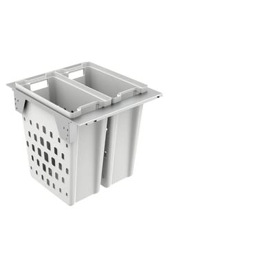 Badezi.-Wäschekorbauszug, KB600mm, AvanTech YOU Pull Laundry 600, 9279106,silber