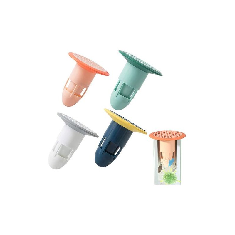 Set Mit 4 Geruchsdichten Verbindungsstücken Für Duschabläufe – Materialien: Abs Und Tpr – Kompatibel Mit Abläufen Von 37 Bis 75 Mm – Schnelle Montage