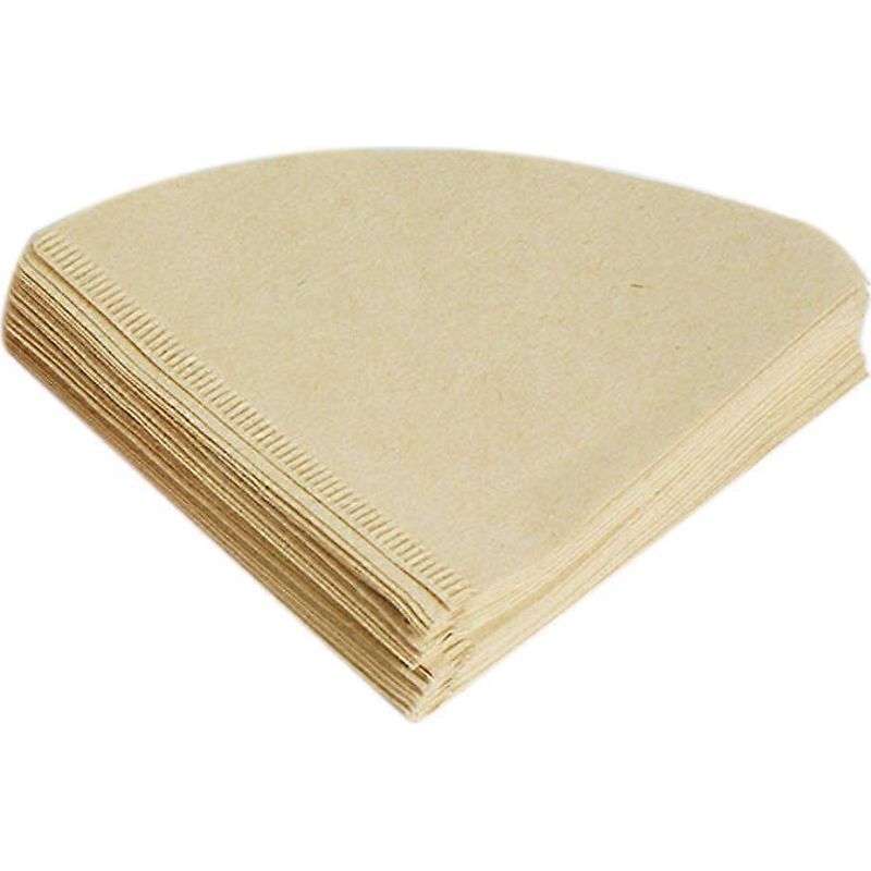 80 V-förmige, Kegelförmige Papierkaffeefilter, Für 1 Bis 2 Tassen, Kompatibel Mit Filterkaffeefiltern.