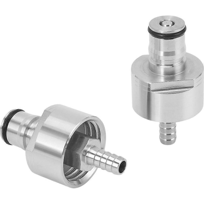 Karbonisierungskappen Aus Edelstahl, 5/16 Zoll Geriffelte Spitze, Kugelverschluss.