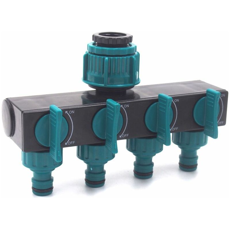 Gartenbrunnen, Rasenpflege, 1:4-umschaltventil Für Wasserhähne, Gartenbewässerung, Rasenpflege, Europäischer Wasserhahn