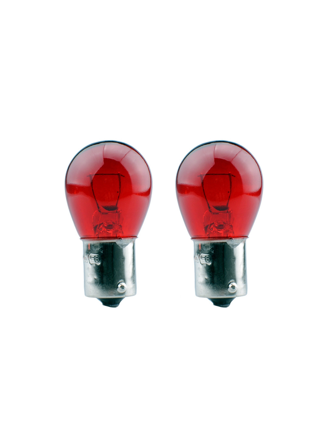 Set Aus 2 Autoampullen 12v 21w Bau 15 S Amber
