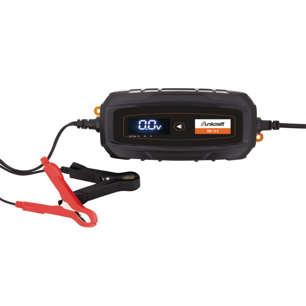 Unicraft Batterieladegerät Ebc 75 E - 6v - 12v - 75w - Ip65 - Ladegerät